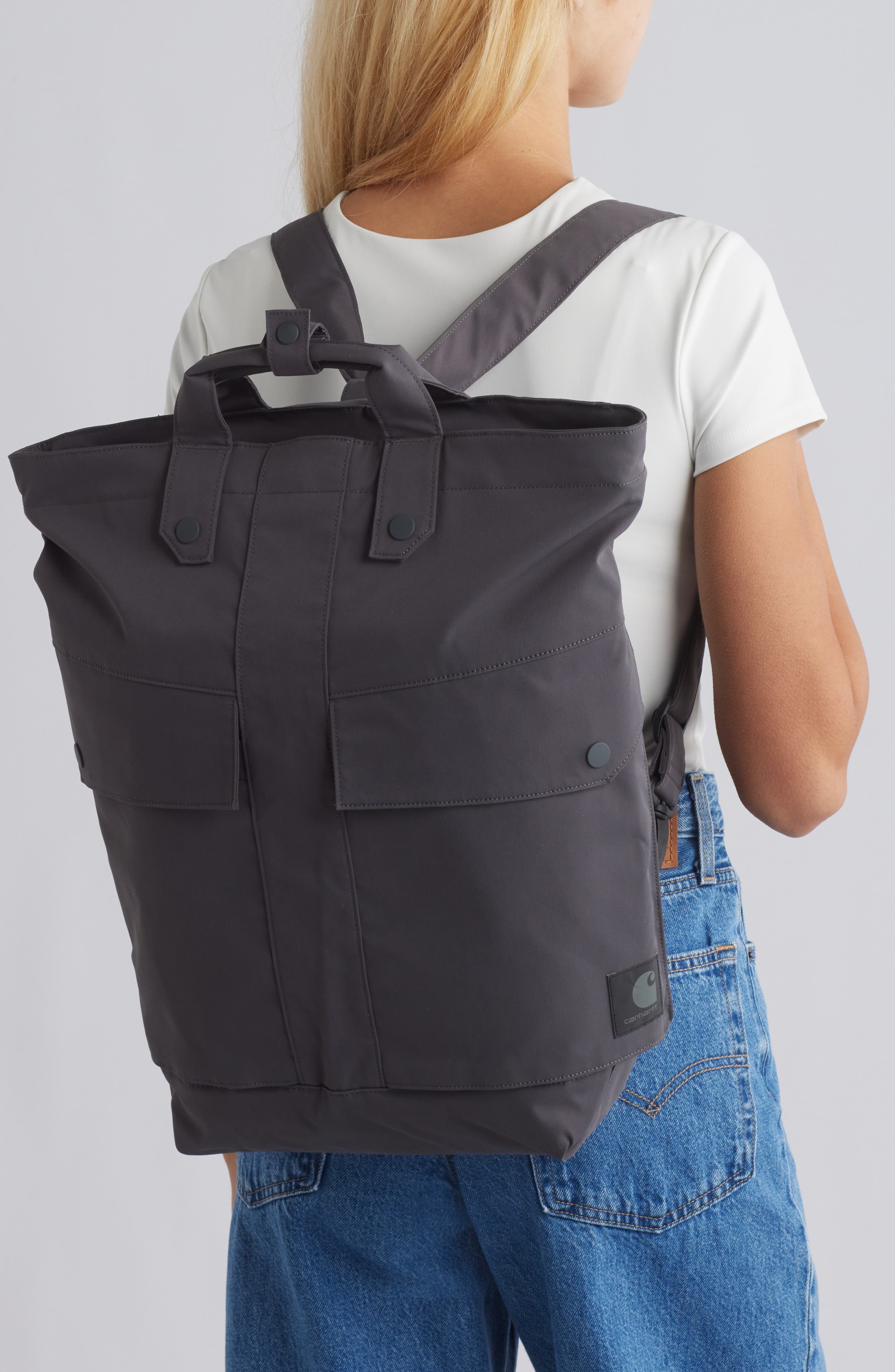 Carhartt Work In Progress Balto Water Repellent Twill Backpack, Alternate, color, 