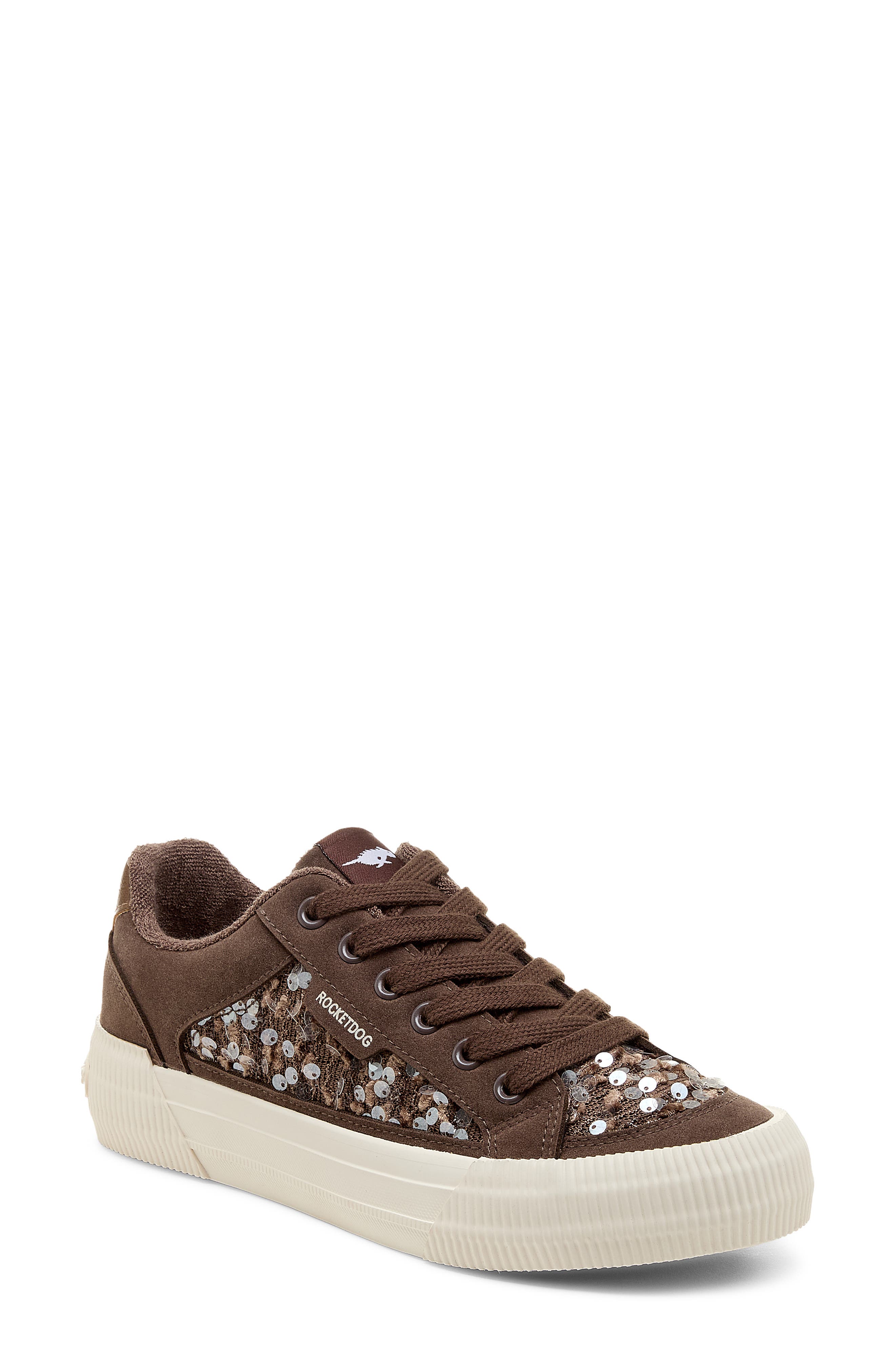 Cheery Fancy Wells Sequined Platform Sneaker
