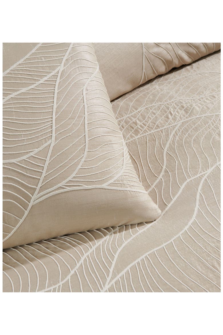 Dune Embroidered Sham, Alternate, color, TAUPE