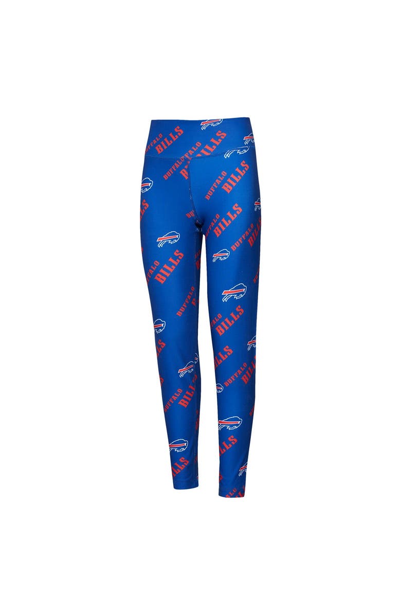CONCEPTS SPORT Women's Concepts Sport Royal Buffalo Bills Breakthrough Allover Print Knit Leggings, Alternate, color, Royal