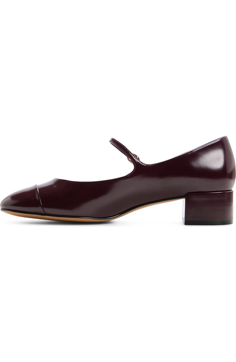 ALDO Decima Mary Jane Cap Toe Pump, Alternate, color, Burgundy