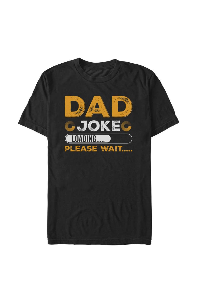 Lost Gods Men's Lost Gods Dad Joke Loading  Graphic T-Shirt, Main, color, Black