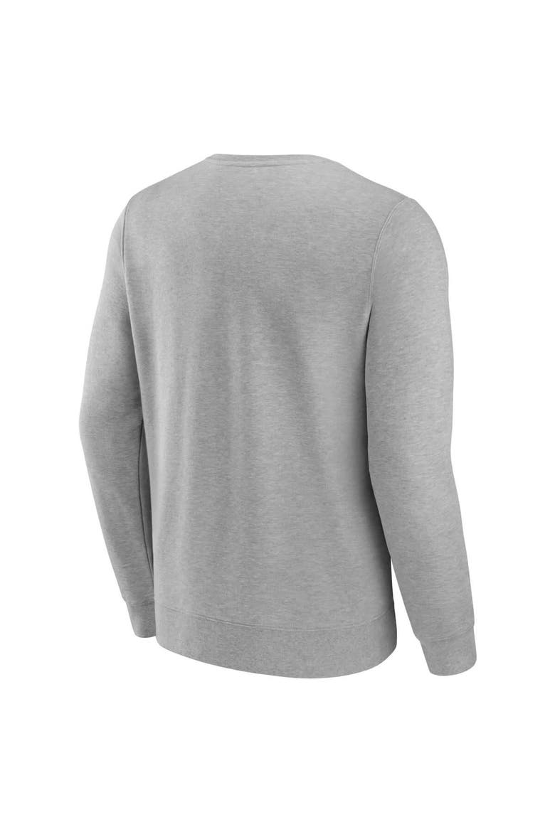 Men's Fanatics  Gray Milwaukee Bucks Fleece Pullover Sweatshirt, Alternate, color, Gray