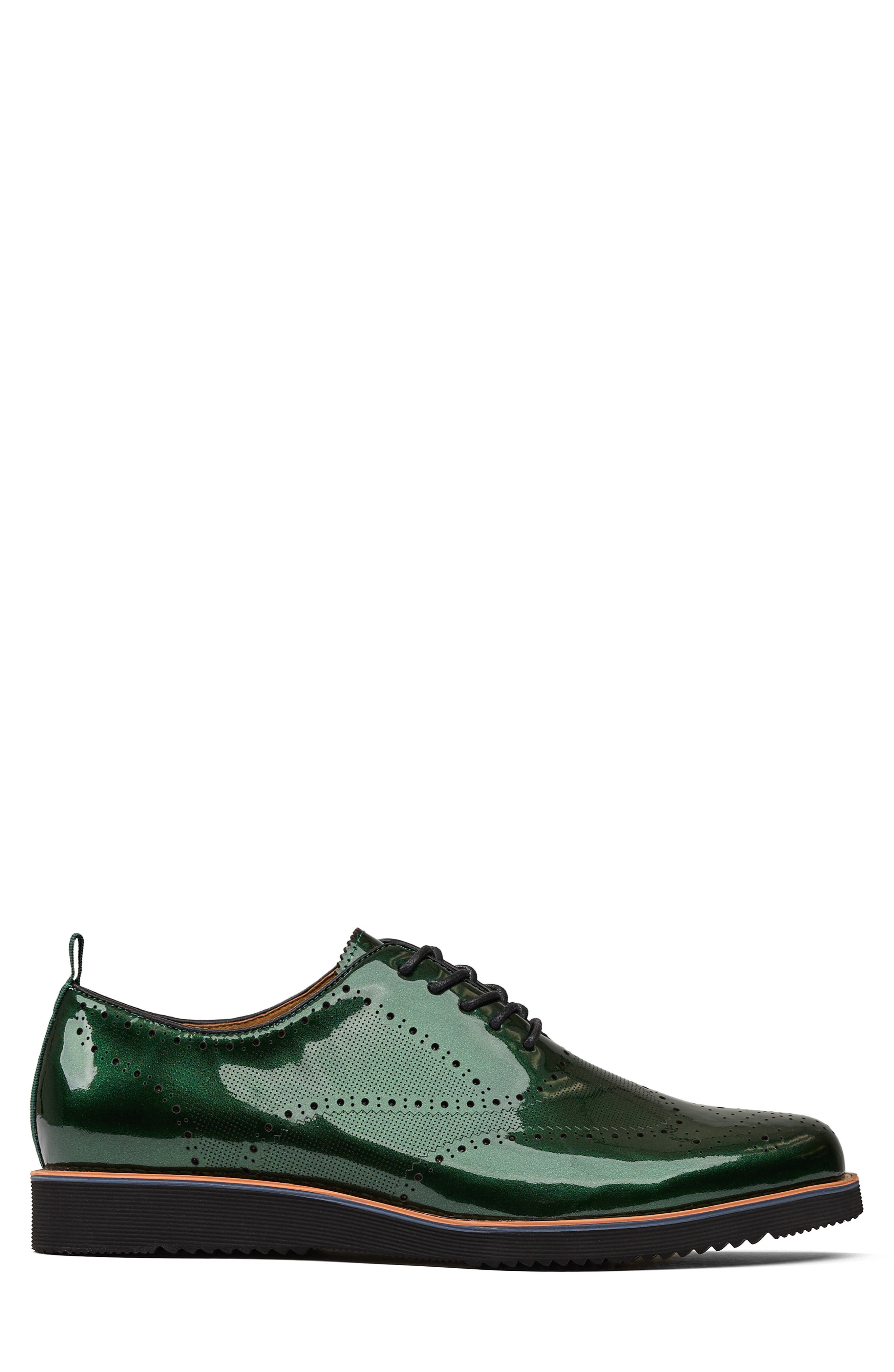 MARC NOLAN Oscar Wingtip Oxford, Main, color, Forest Green