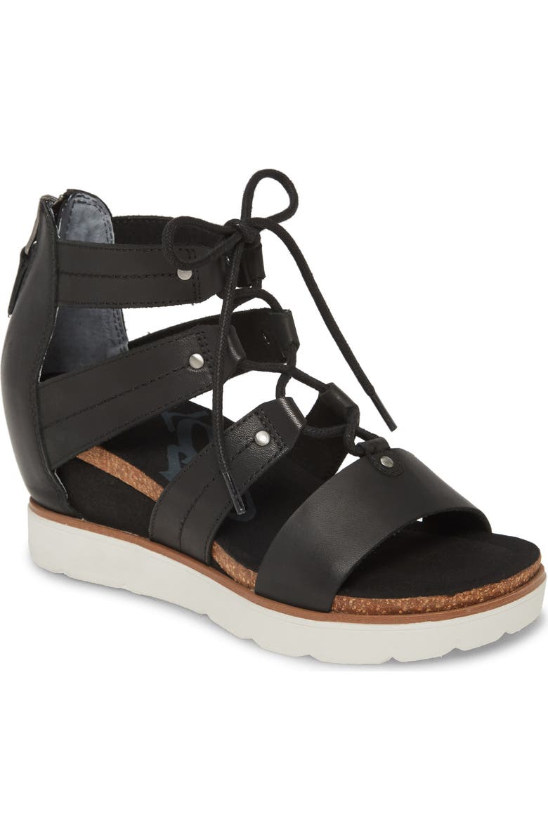 OTBT Riverfront Lace-Up Sandal, Main, color,