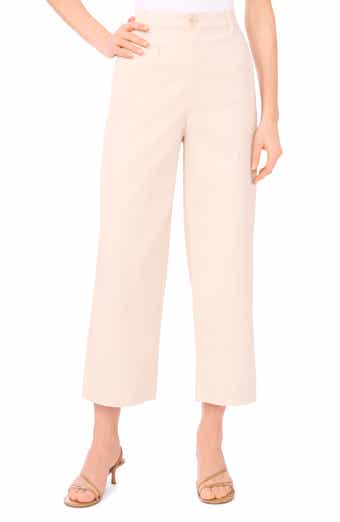 Patch Pocket Crop Twill Pants
