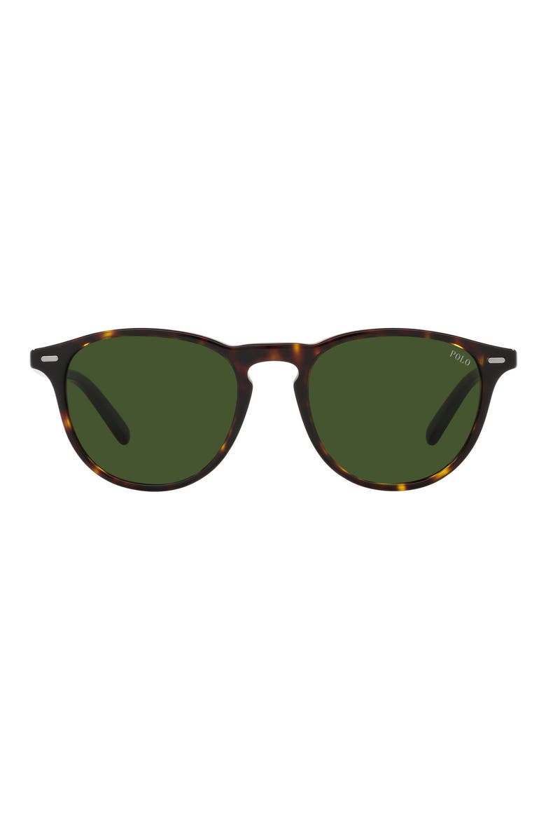 51mm Phantos Sunglasses, Main, color, GREEN