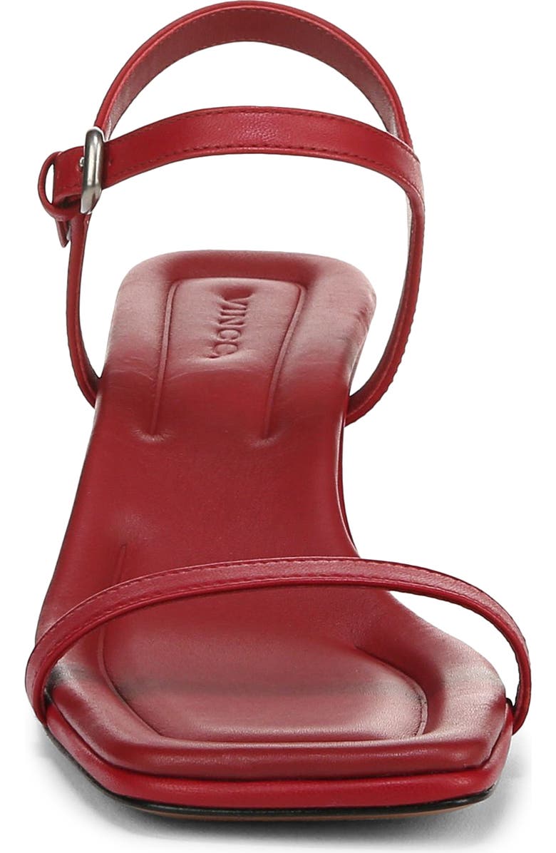 Vince Coco Ankle Strap Sandal, Alternate, color, Pomegranate