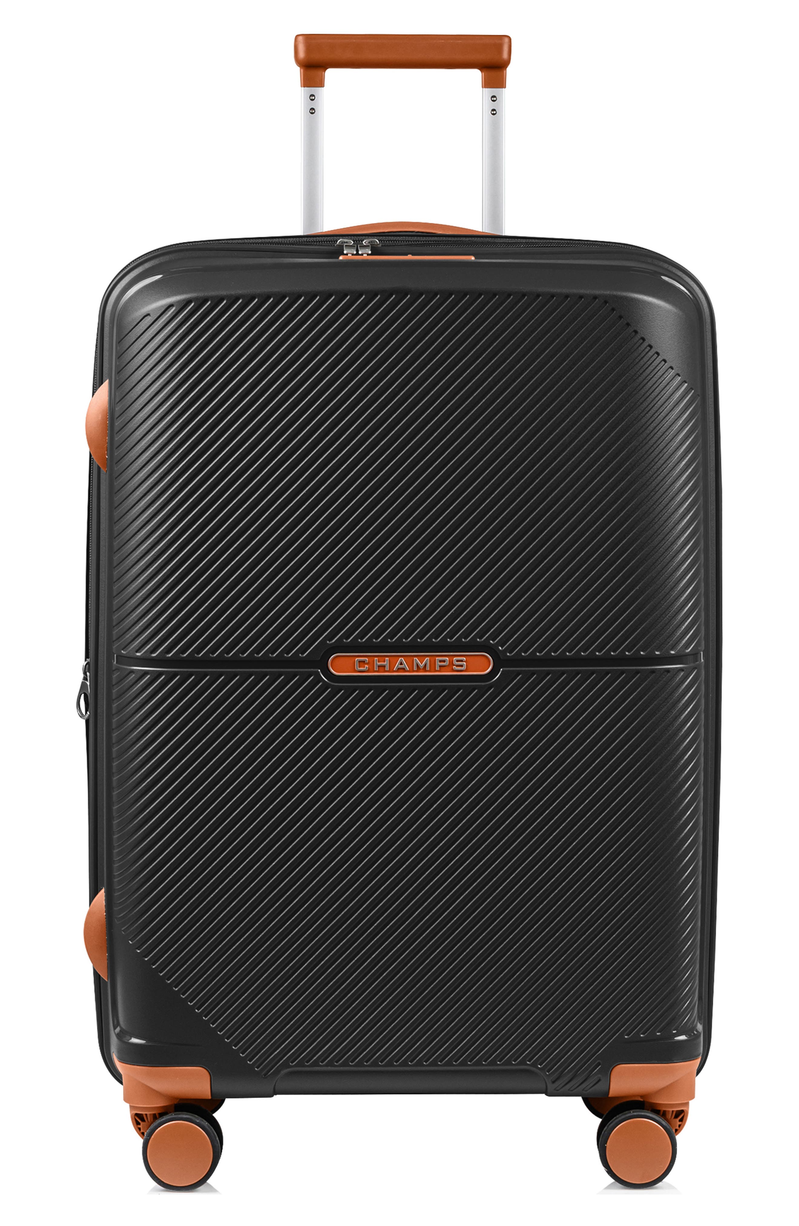 Vintage Aura 24-Inch Hardside Spinner Suitcase