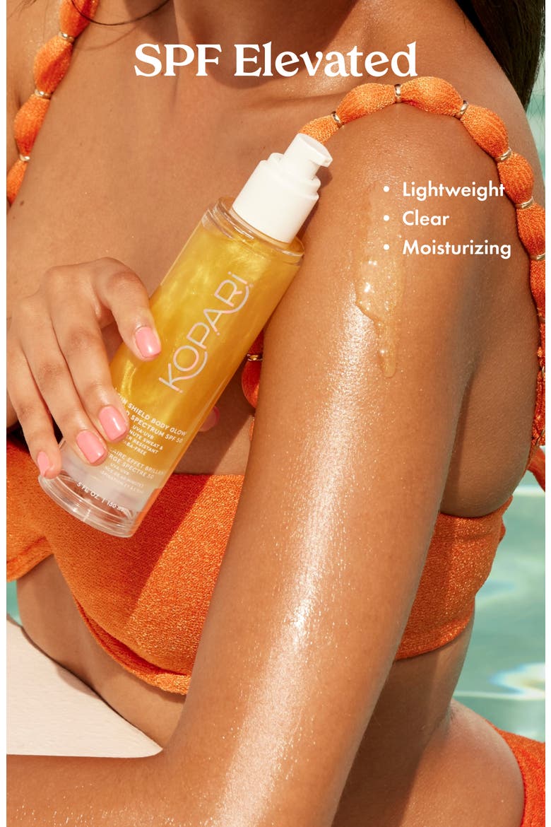 Sun Shield Body Glow Sunscreen SPF 50, Alternate, color, NO COLOR
