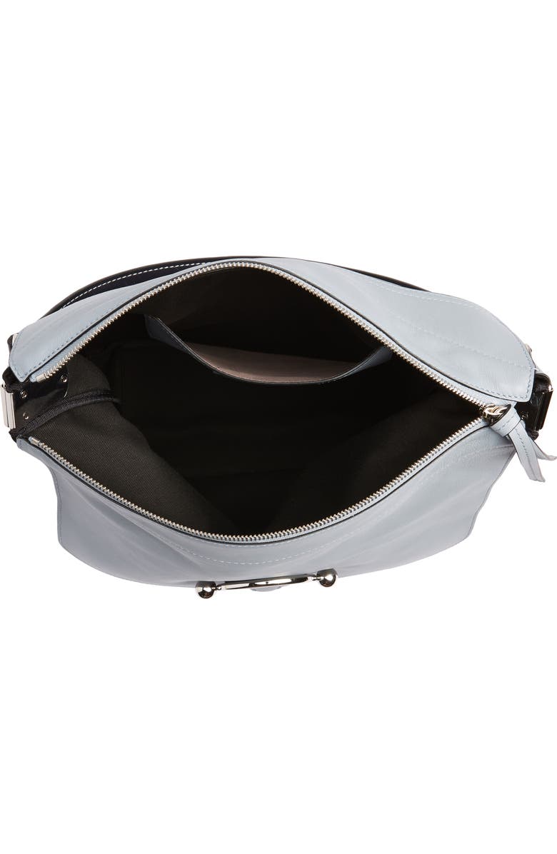 JW Anderson Disc Leather Hobo Bag, Alternate, color,