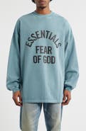 Fear of God Essentials Campus '90s Long Sleeve Logo Graphic T-Shirt