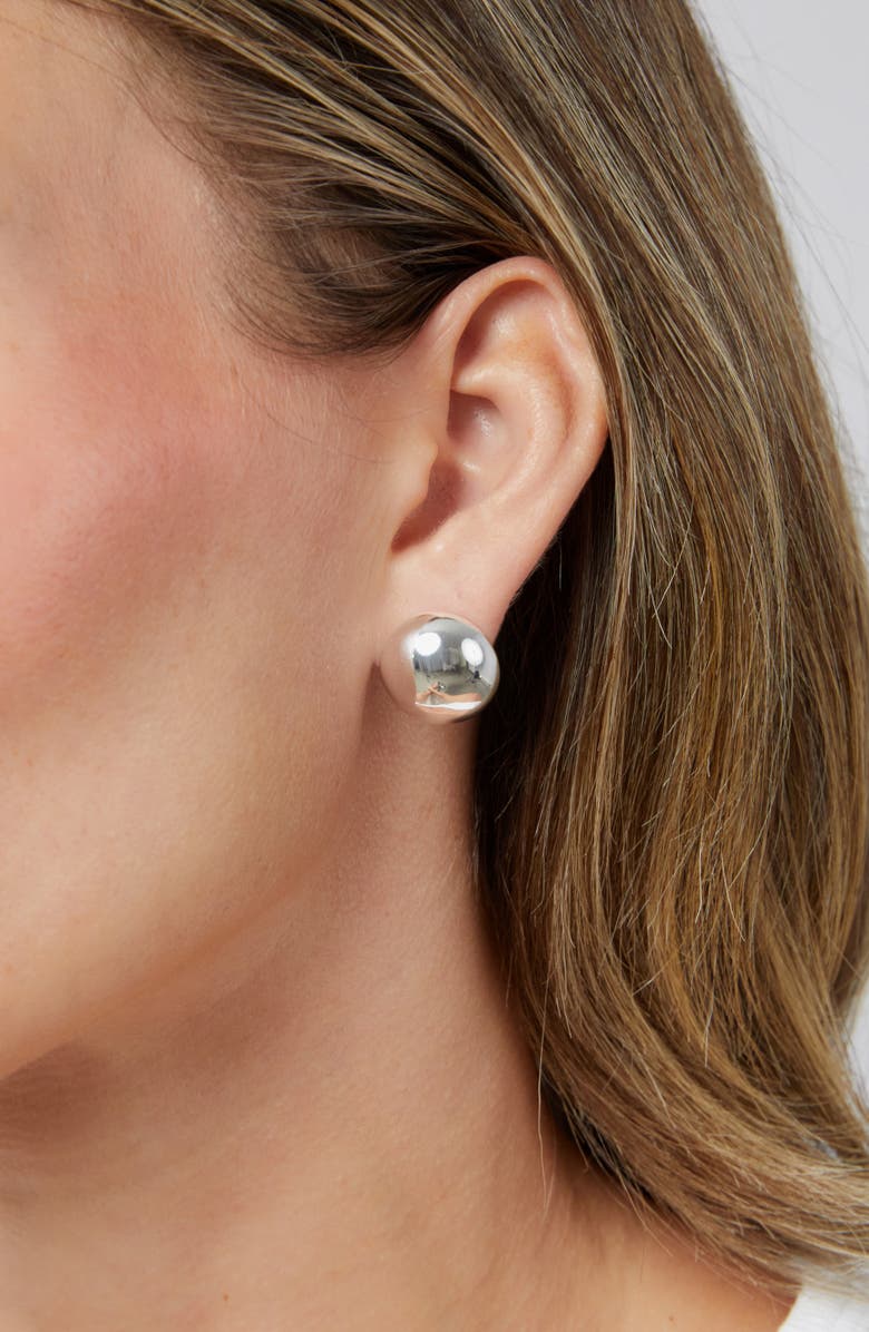 MIRANDA FRYE Marilyn Earrings, Alternate, color, Silver