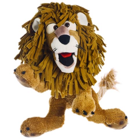 Murray The Lion 17 Inch Plush Hand Puppet