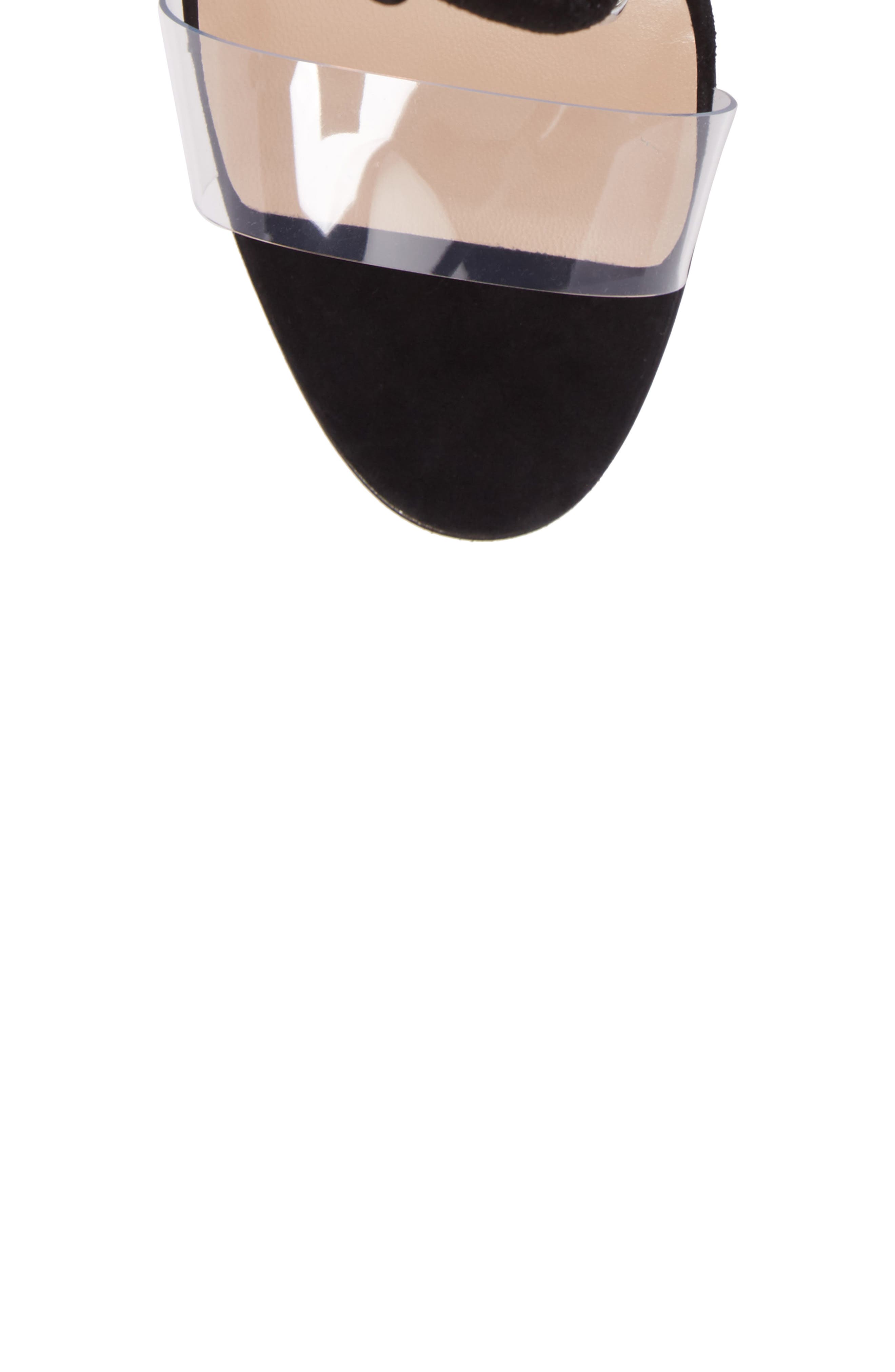 Manolo Blahnik Estro Ankle Tie Sandal, Alternate, color, 