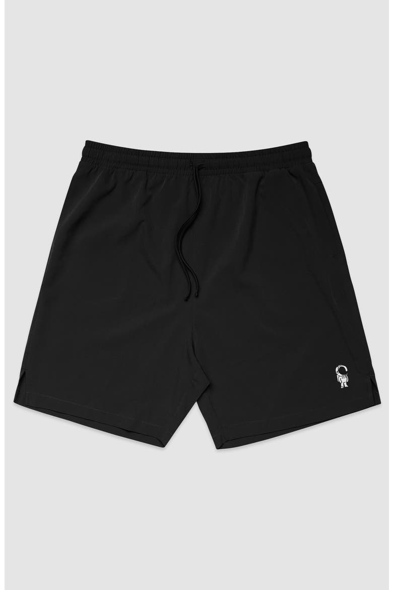 Mens Astronaut Midweight Active Short, Main, color, Black