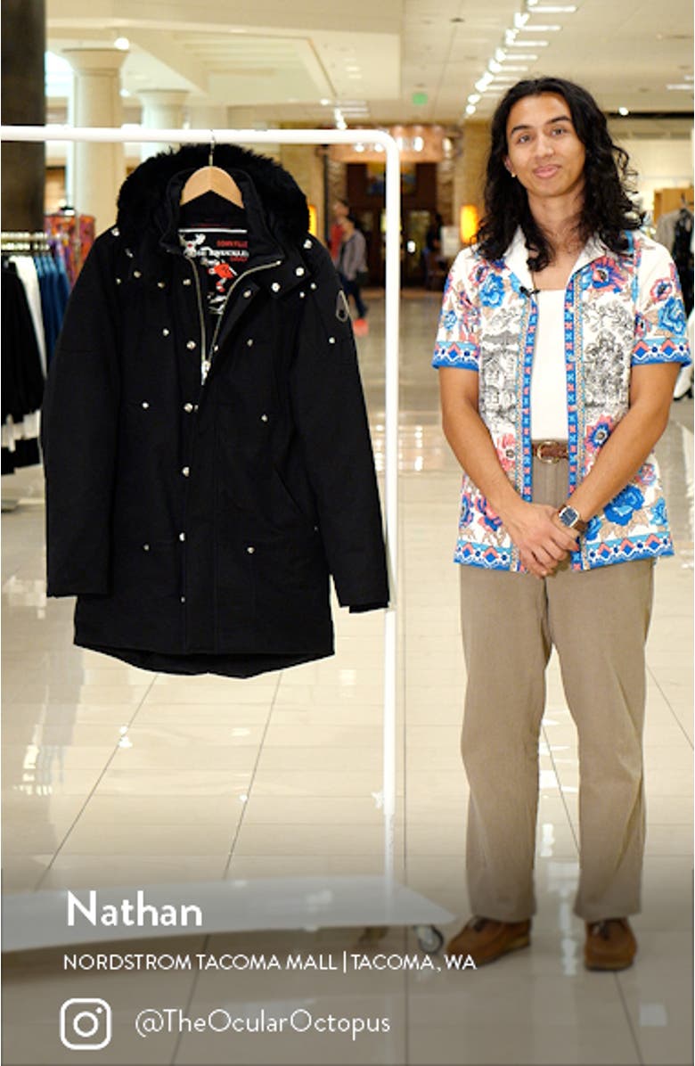 Stirling NeoShear Down Parka With Genuine Shearling Trim, sales video thumbnail