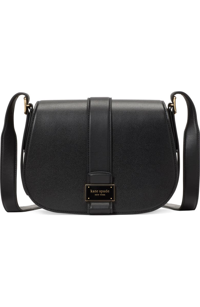 Kate Spade New York medium noveau textured leather crossbody bag, Main, color,