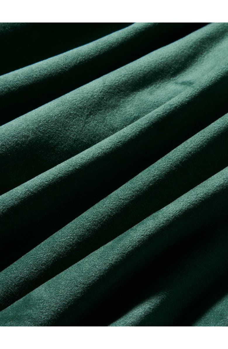 Tea Collection Velour Ballet Dress, Alternate, color, Pineneedle