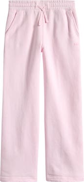 abercrombie kids Kids' Essential Wide Leg Fleece Sweatpants