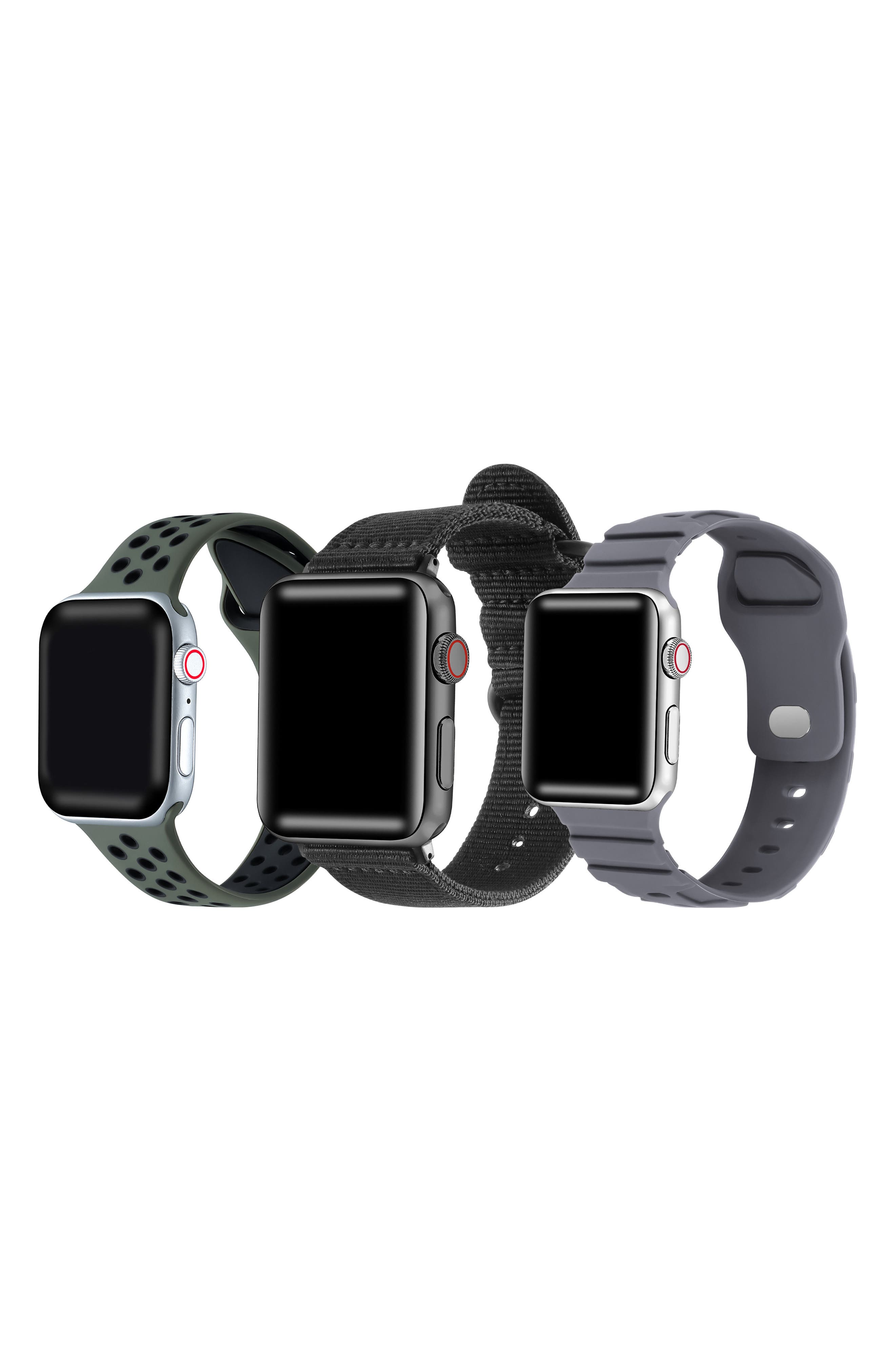 Echo Sport Silicone & Nylon Watchbands