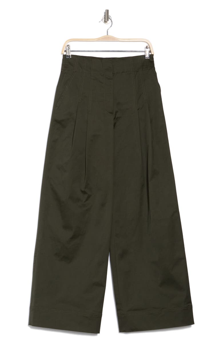A.L.C. Bennett Pleated Wide Leg Cargo Pants, Alternate, color, 