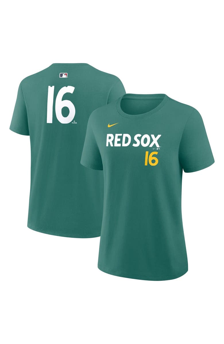 Nike Women's Nike Jarren Duran Green Boston Red Sox City Connect Name & Number T-Shirt, Main, color, Green