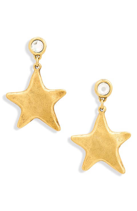 Star Shine Drop Earrings