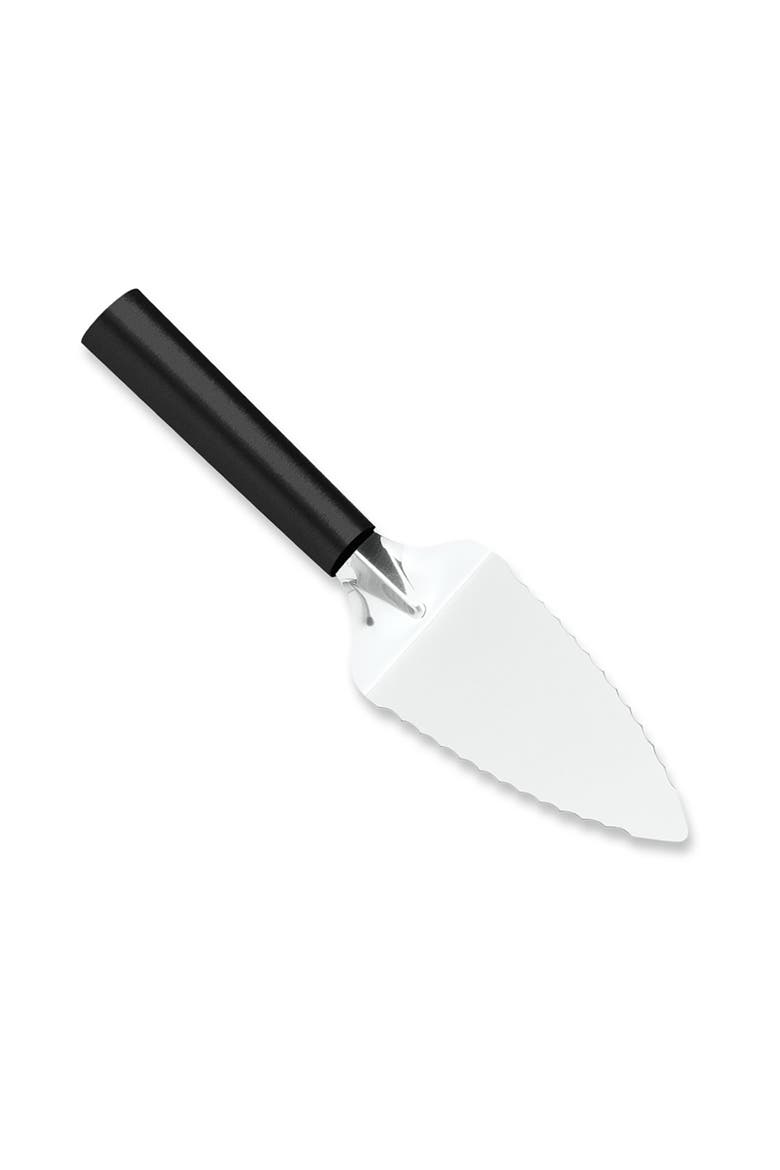 Cutlery Serrated Pie Server Stainless Steel Face, Main, color, Black
