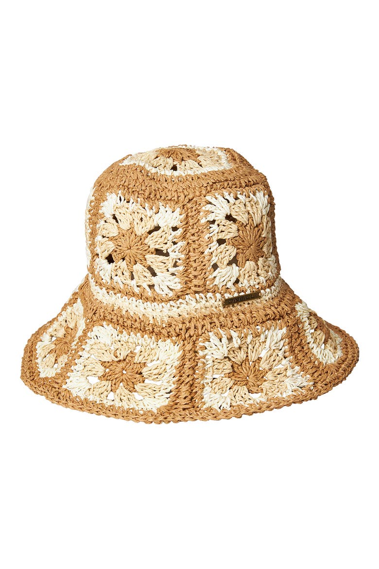 O'Neil Nadie Bucket Hat, Main, color, NATURAL