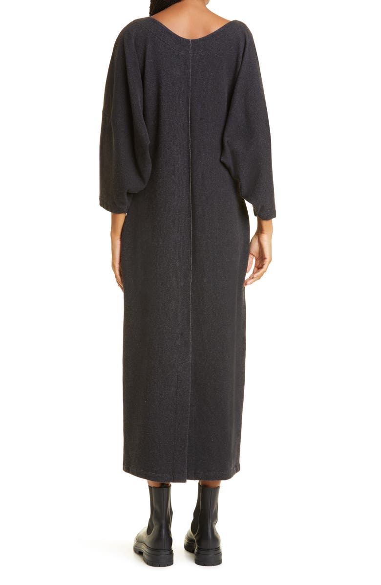 Mara Hoffman Harling Long Sleeve Stretch Organic Cotton Dress, Alternate, color, 