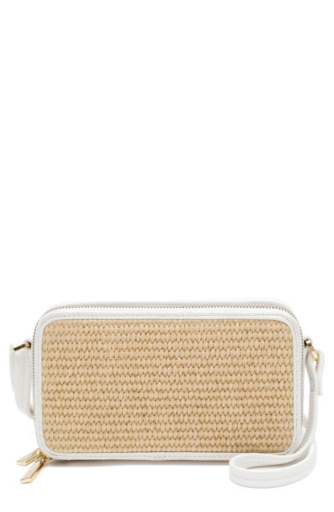 Riley Woven Crossbody Bag