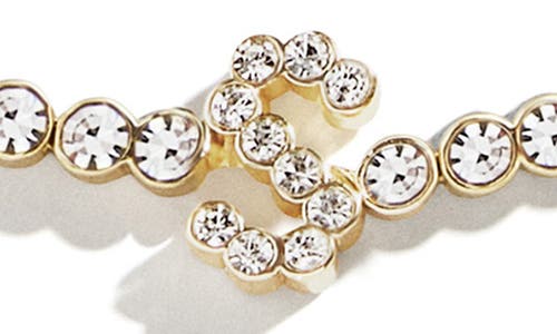 Baublebar Initial Slider Bracelet In Clear S