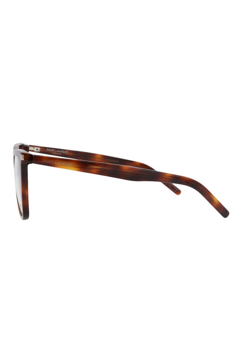 56mm Square Optical Frames, Alternate, color, HAVANA HAVANA TRANSPARENT