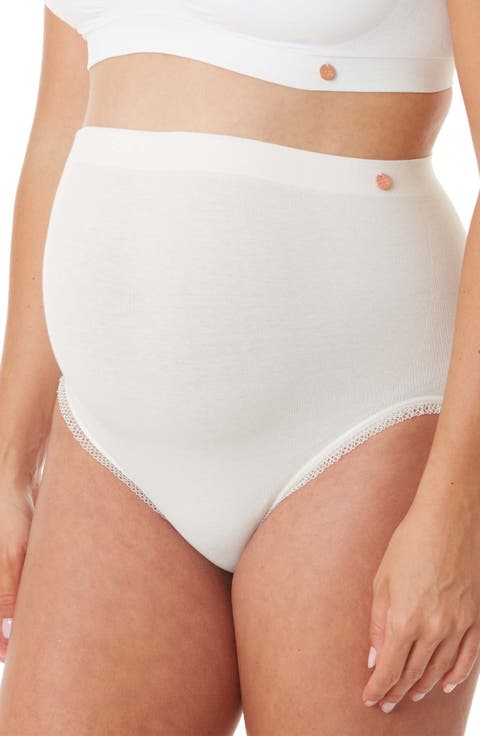 Organic Maternity seamless maxi brief
