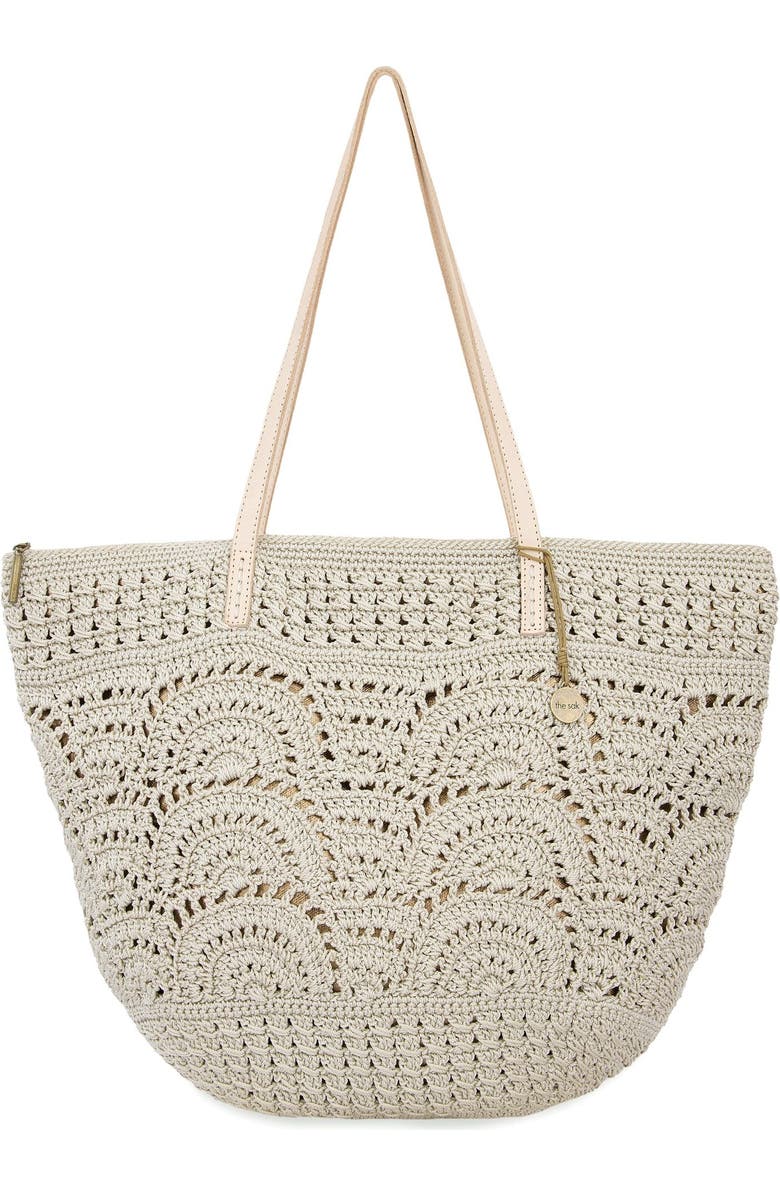 The Sak Faye Tote Bag, Alternate, color, Natural Fan