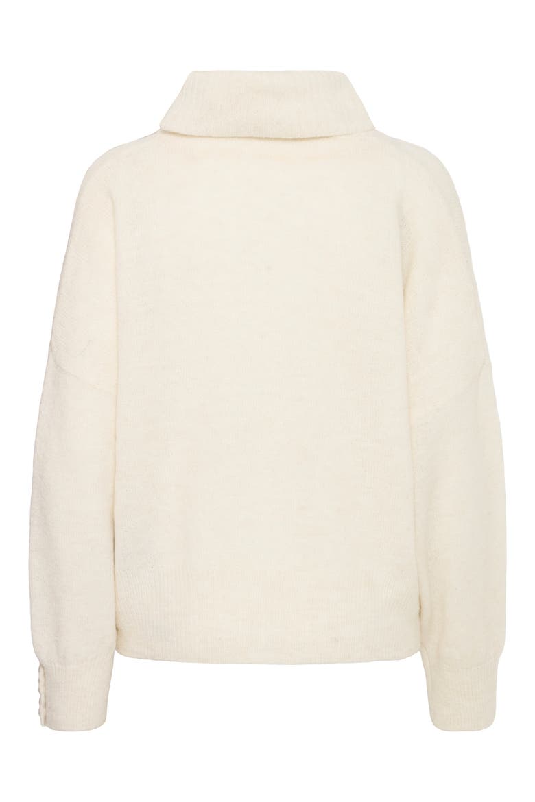 Knit Turtleneck Sweater, Alternate, color, CLOUD DANCER
