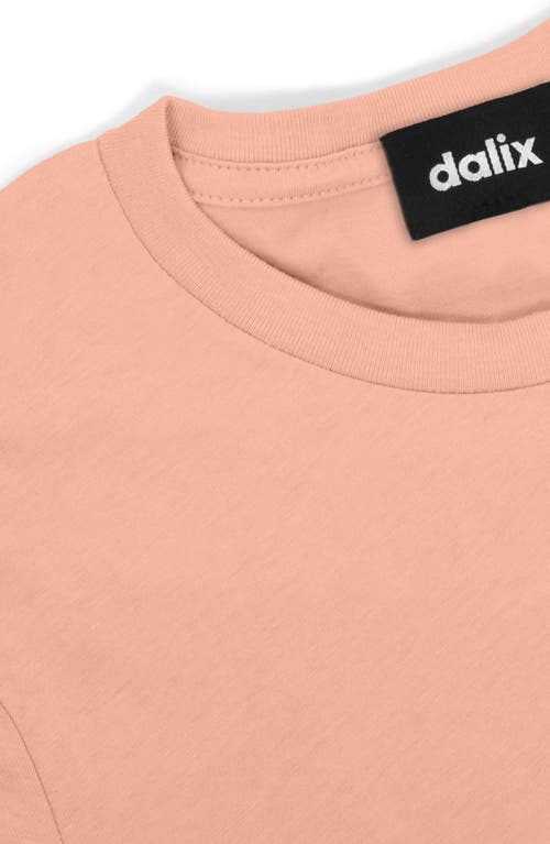 Dalix Butterfly Womens Relaxed Tee In Brown