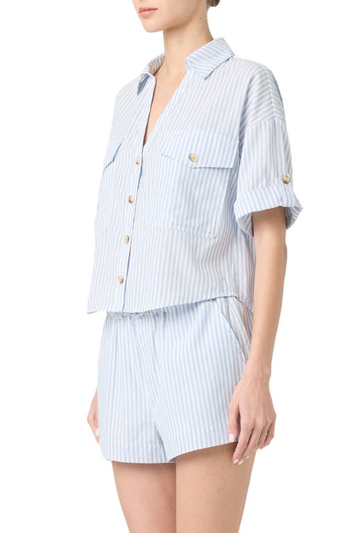BLANKNYC BLANKNYC CROP SHIRT