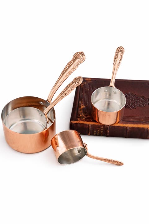 Vintage Inspired Copper Measuring Cups