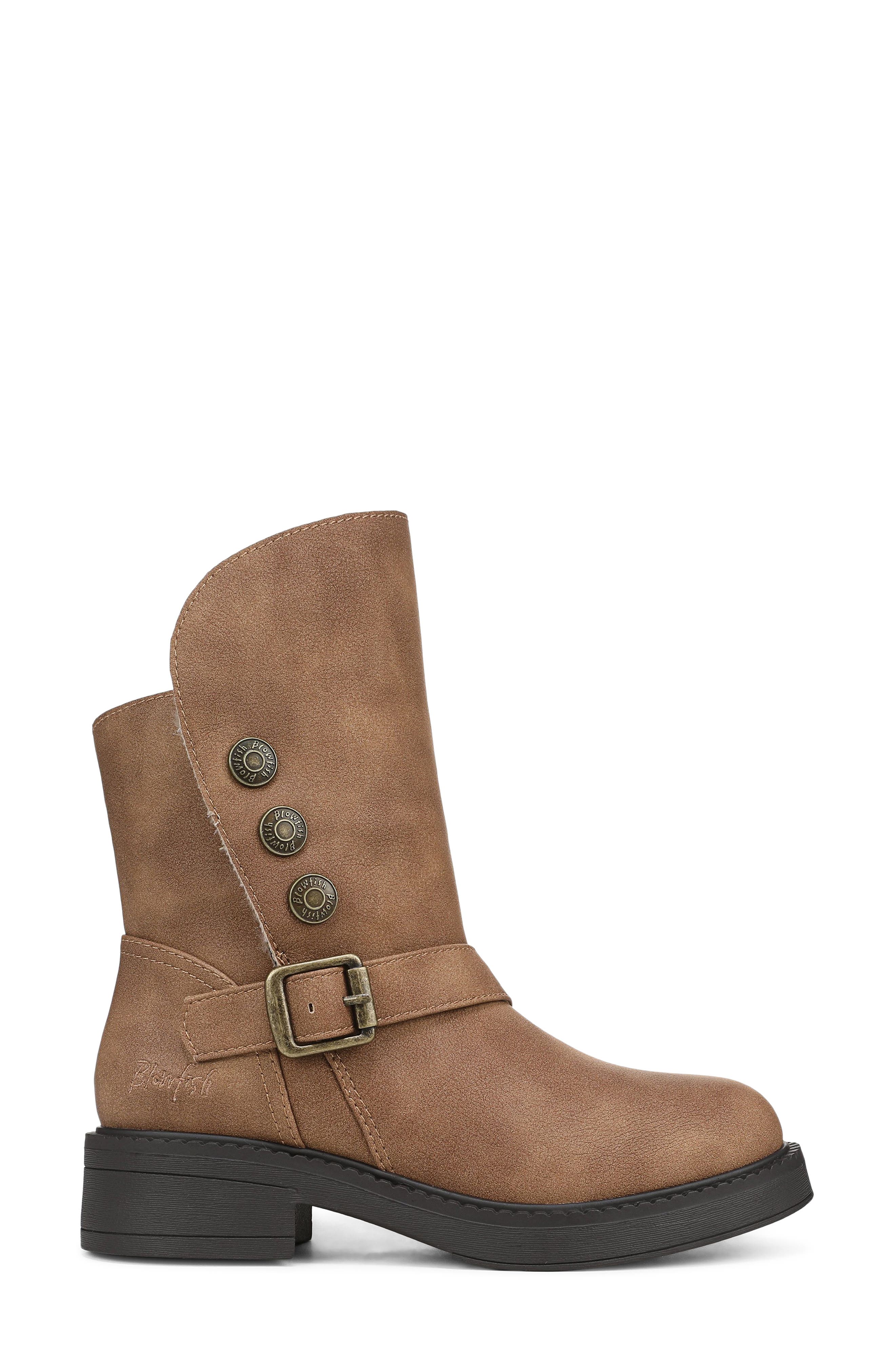 Venice Cozy Faux Fur Lined Boot, Alternate, color, TAN FAUX LEATHER