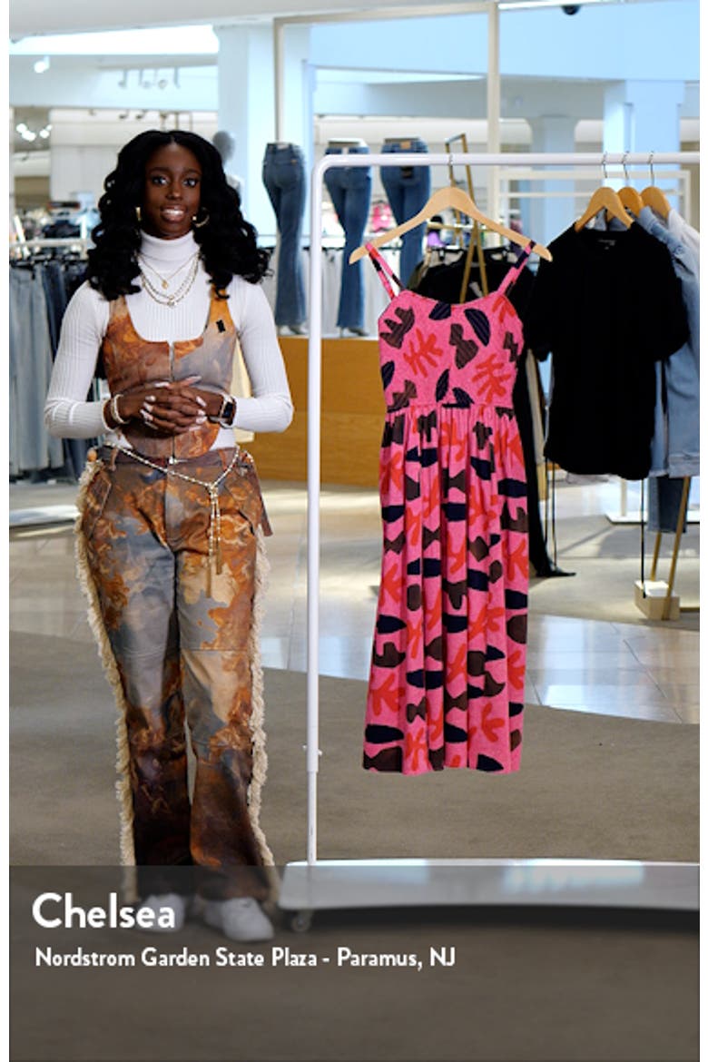 Cutout Crush Fit & Flare Midi Dress video
