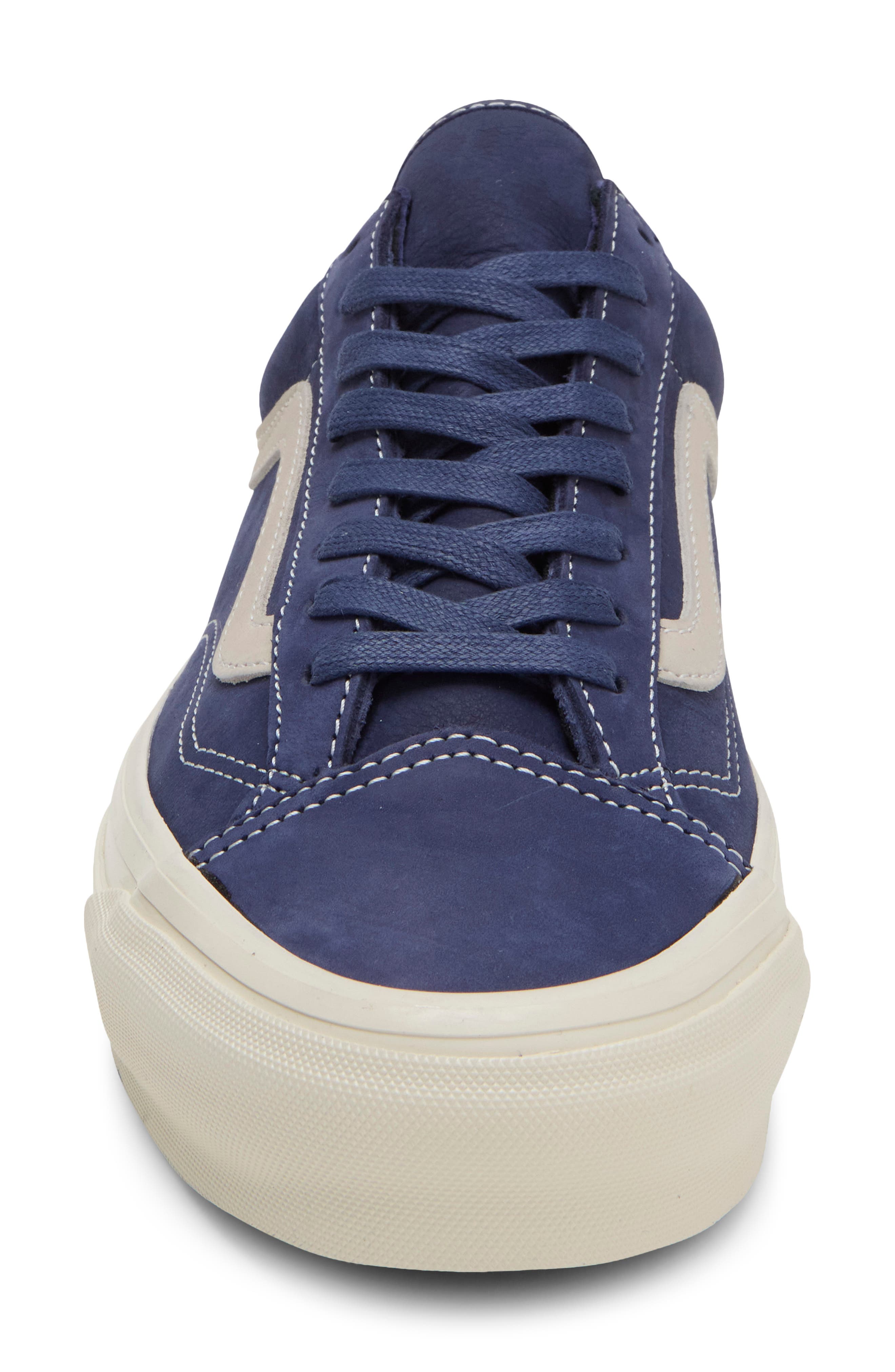 Old Skool 36 Leather Sneaker, Alternate, color, TWILIGHT