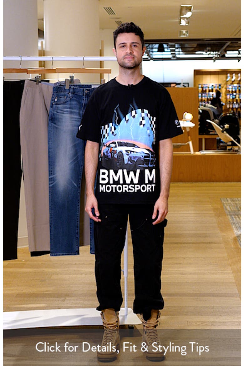 x BMW M Motorsport Cotton Graphic T-Shirt video