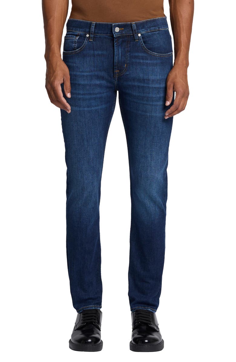 7 For All Mankind Slimmy Tapered Jeans, Main, color, Bepop