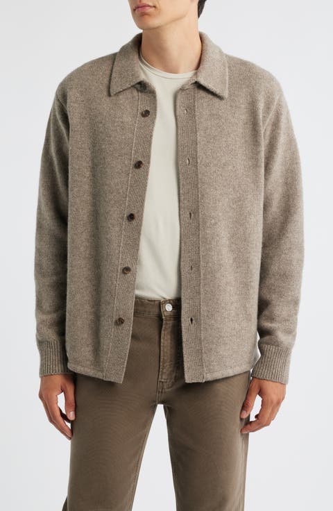 Yak Hair & Merino Wool Sweater Shirt