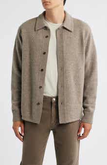 FRAME Yak Hair & Merino Wool Sweater Shirt