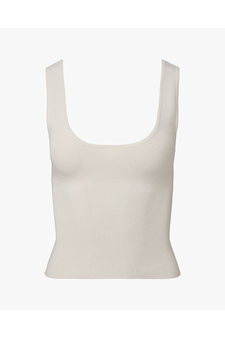 Scoop Top, Alternate, color, WHITE