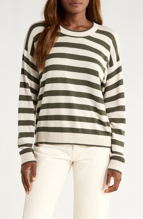 Georgie Stripe Oversize Sweater