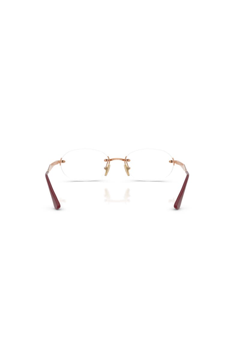 53mm Oval optical glasses, Alternate, color, Pink
